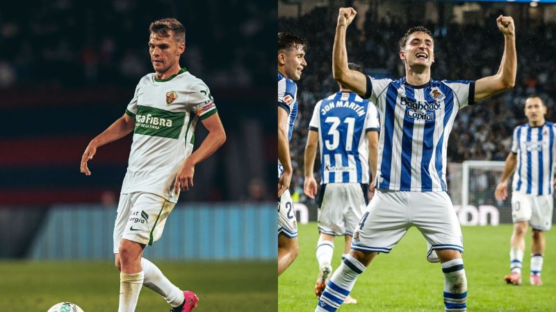 Nhận định bóng đá Real Sociedad vs Elche trận 03h00 ngày 08/02