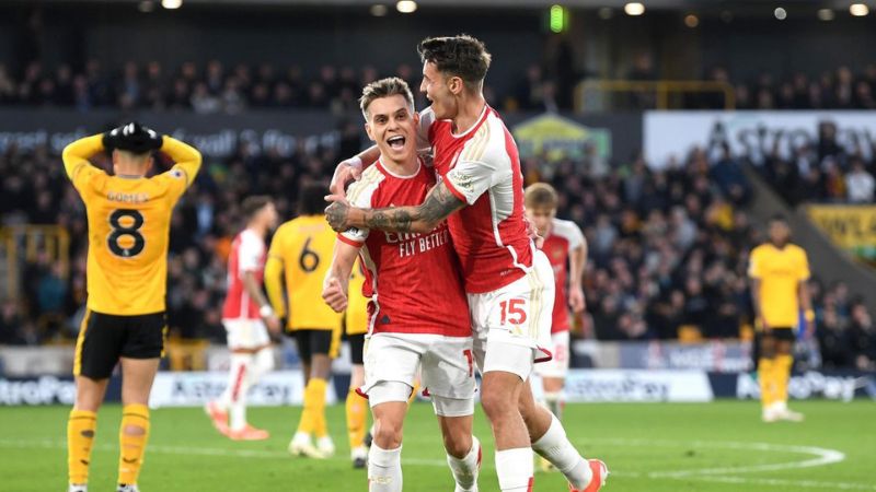 Bảng tỷ lệ kèo trận Wolverhampton vs Arsenal